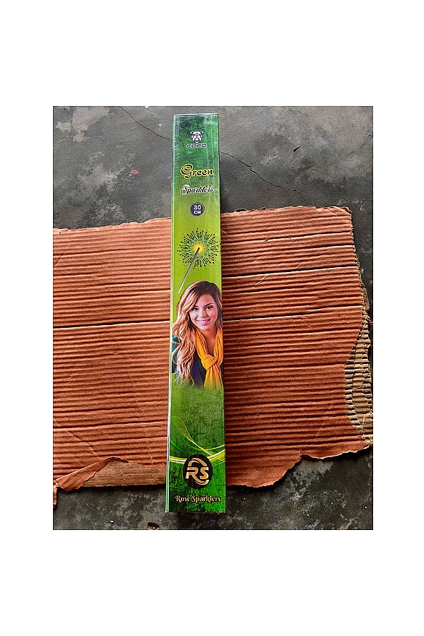 30CM GREEN SPARKLER