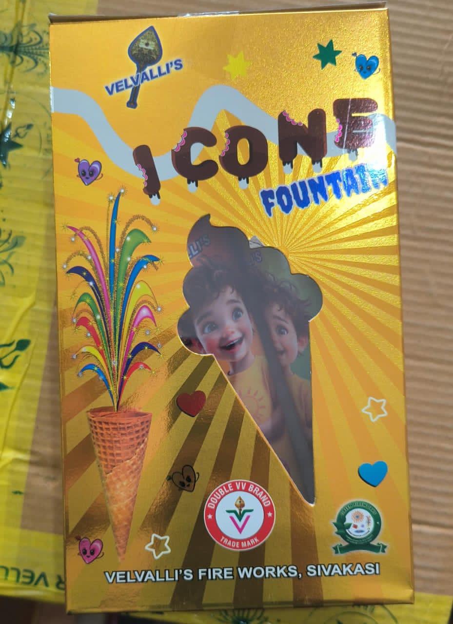 I CONE FOUNTAIN (2PCS)
